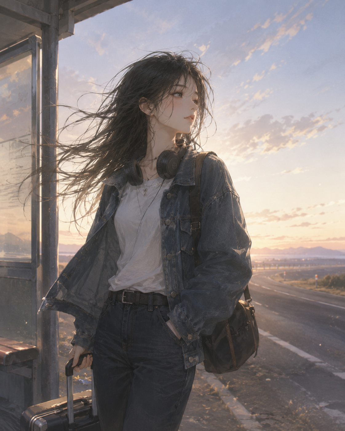 出走公路女主